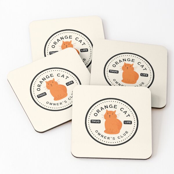 Item preview, Orange Cat Owner’s Club Design designed and sold by S0CalStudios.