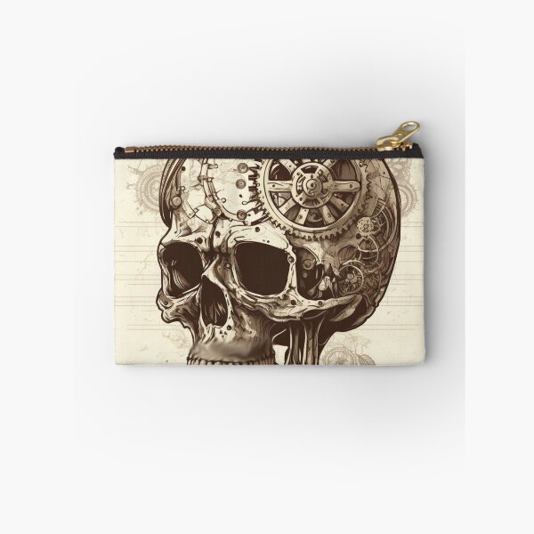 Item preview, Steampunk Skull #7 - Sticker and T-Shirt Design designed and sold by MindAsylum.