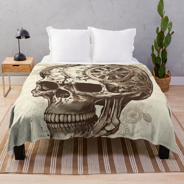 Item preview, Steampunk Skull #7 - Sticker and T-Shirt Design designed and sold by MindAsylum.