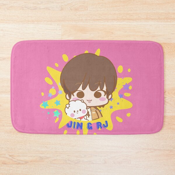 Item preview, Cute Kawaii Superdeformed Chibi BTS Jin and RJ until 2025 comeback designed and sold by jmicasa.