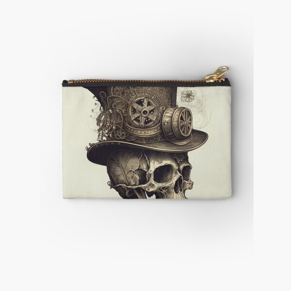 Item preview, Steampunk Skull #9 - Sticker and T-Shirt Design designed and sold by MindAsylum.