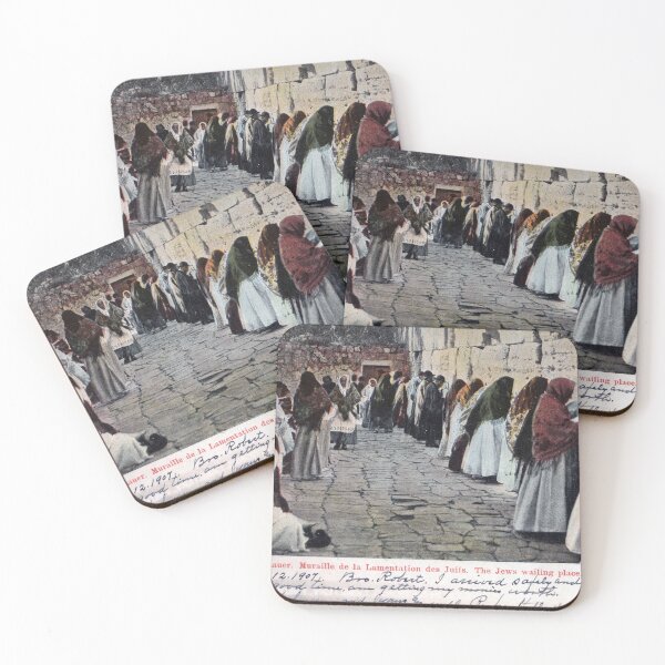 Item preview, Israel Jerusalem The Jews wailing wall 1907 designed and sold by observer11.