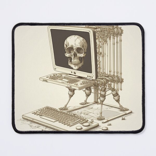 Item preview, Steampunk Computer #6 - Sticker and T-Shirt Design designed and sold by MindAsylum.