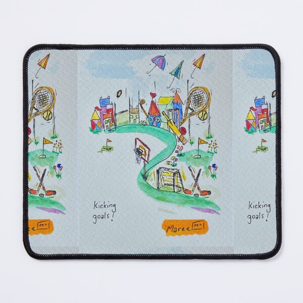 Item preview, Kicking goals designed and sold by Maree McCrum.