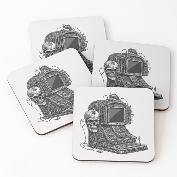 Item preview, Steampunk Computer #8 - Sticker and T-Shirt Design designed and sold by MindAsylum.
