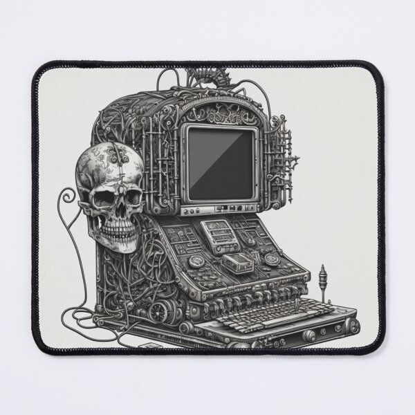 Item preview, Steampunk Computer #8 - Sticker and T-Shirt Design designed and sold by MindAsylum.