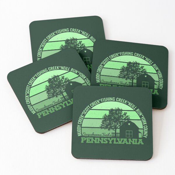 Item preview, Susquehanna Trails Pennsylvania Sunset Retro Vintage Local Pride Logo designed and sold by CRHPOD20.