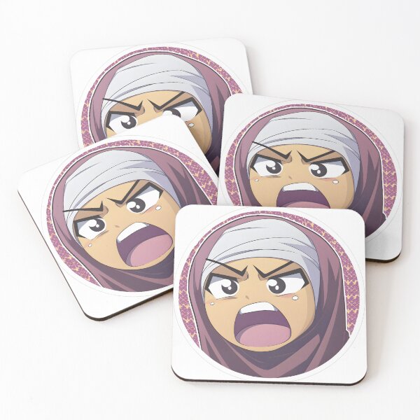 Artikelvorschau, Wütendes Mädchen im Hijab entworfen und verkauft von omar-sticker11.