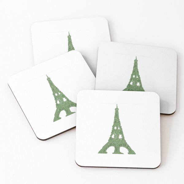 Item preview, Eiffel Tower Topiary Topiaries Painting print designed and sold by monpetitbijou.