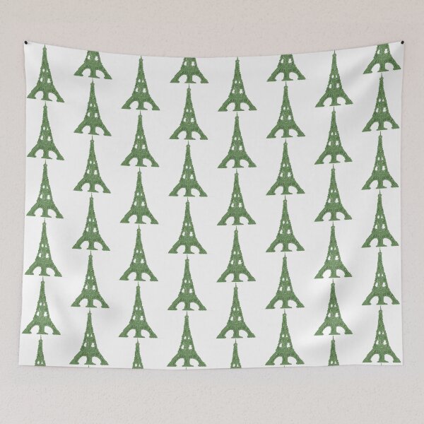 Item preview, Eiffel Tower Topiary Topiaries Painting print designed and sold by monpetitbijou.