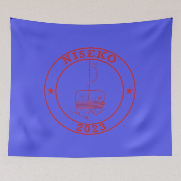 Item preview, Niseko Ski Lift 2023 Red designed and sold by ClaireBillson.