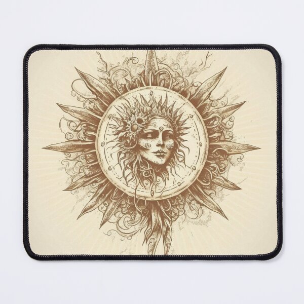 Item preview, Steampunk Sun - Sticker and T-Shirt Design designed and sold by MindAsylum.