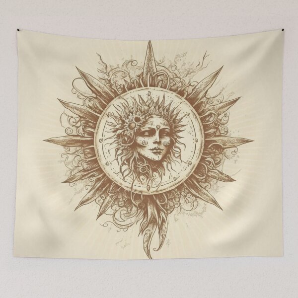 Item preview, Steampunk Sun - Sticker and T-Shirt Design designed and sold by MindAsylum.