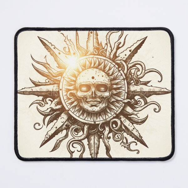 Item preview, Steampunk Sun #3 - Sticker and T-Shirt Design designed and sold by MindAsylum.