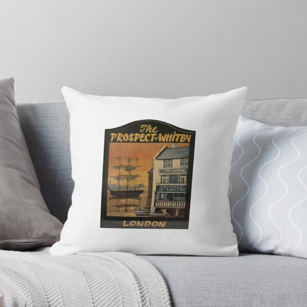 Item preview, Prospect of Whitby Vintage Pub Sign designed and sold by WhoRemembers.