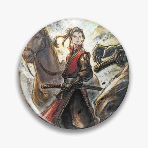 Item preview, Hikari Ku from Octopath Traveler 2 designed and sold by HelloBujo.