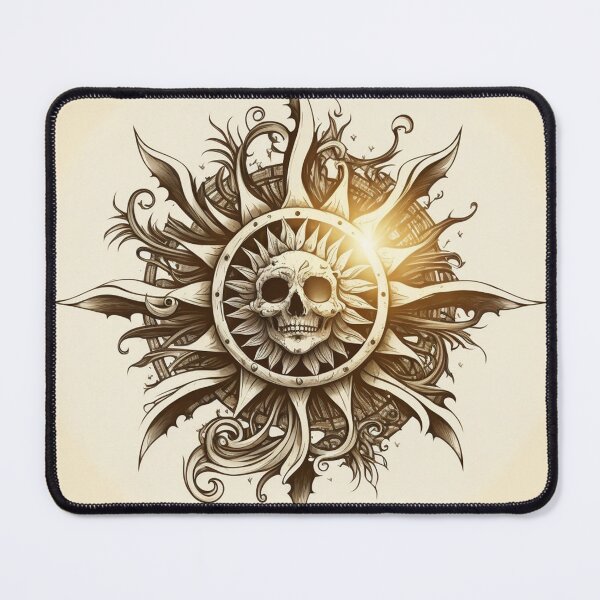 Item preview, Steampunk Sun #6 - Sticker and T-Shirt Design designed and sold by MindAsylum.