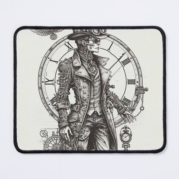 Item preview, Steampunk Time - Sticker and T-Shirt Design designed and sold by MindAsylum.