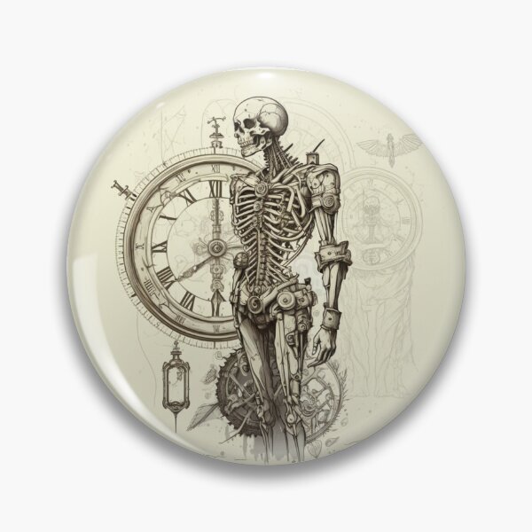 Item preview, Steampunk Time #2 - Sticker and T-Shirt Design designed and sold by MindAsylum.