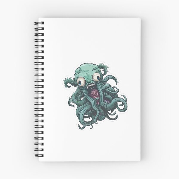 Aperçu de l'œuvre Creepy Octopus Atychiphobia Cute Monster créée et vendue par MrBadDream.