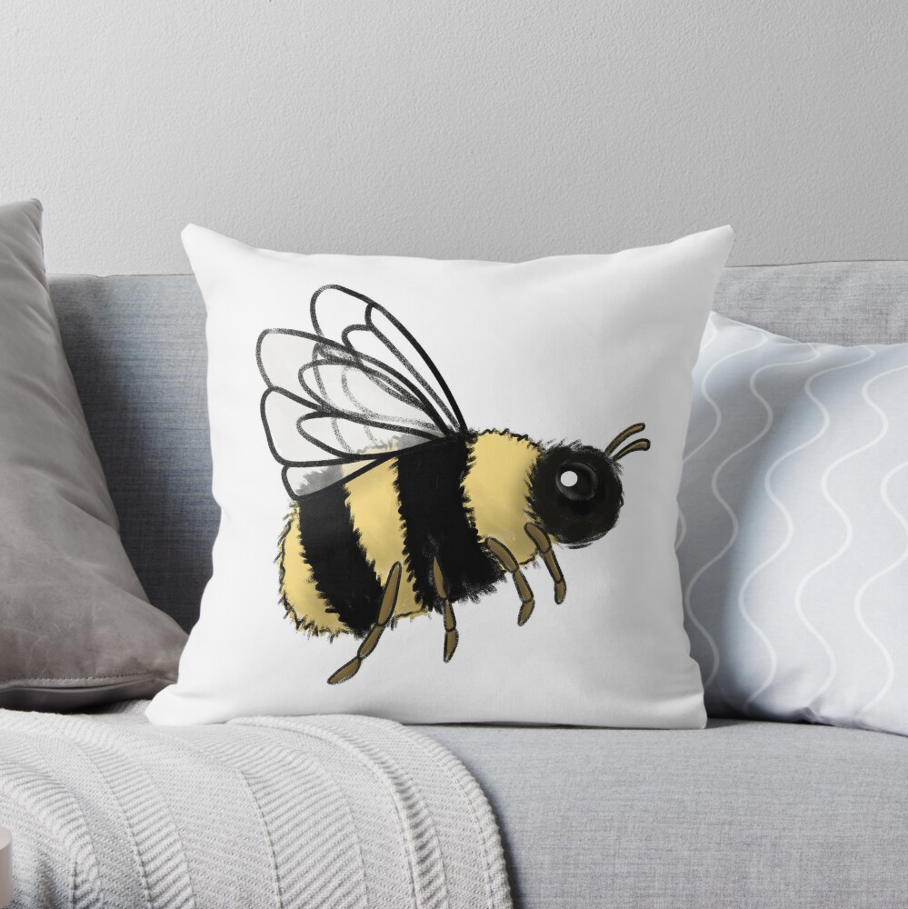 Bumble bee discount throw pillows