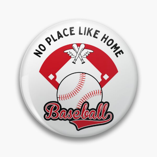 Item preview,  Baseball No Place Like Home motivational design designed and sold by DigitalMagShop.