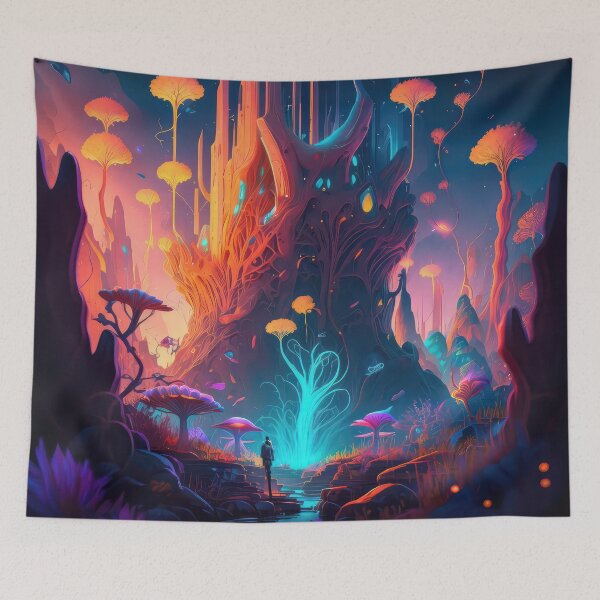 Item preview, Mesmerizing Psychedelic World designed and sold by SeedDesign.
