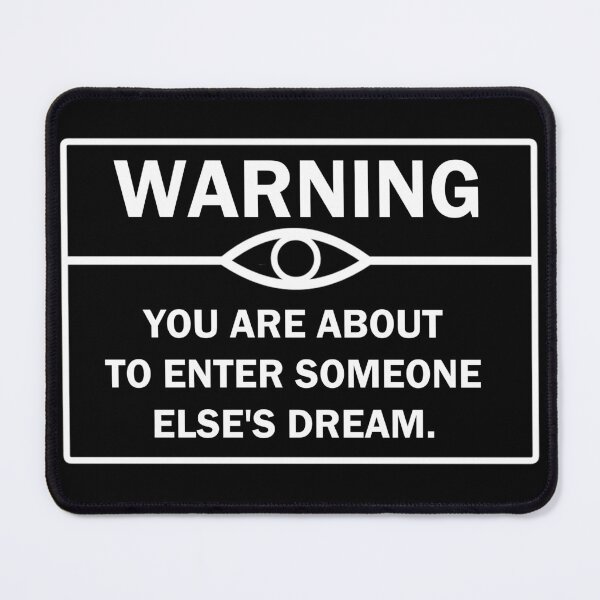 Item preview, Warning sign, dreams designed and sold by myzart.
