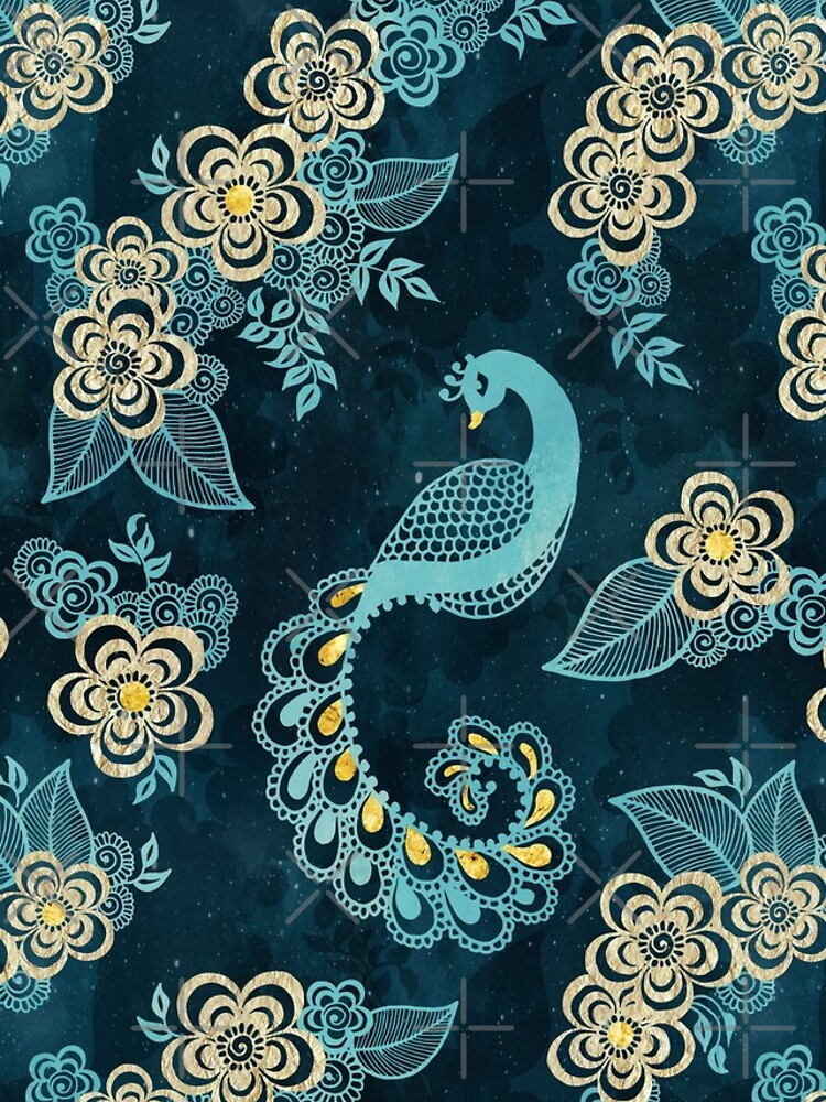 Henna Tattoo Peacock by adenaJ
