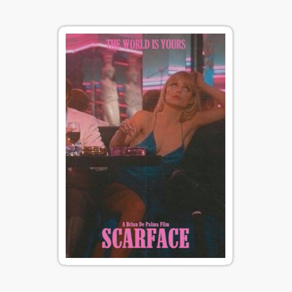 Scarface 1983 Vintage Sticker