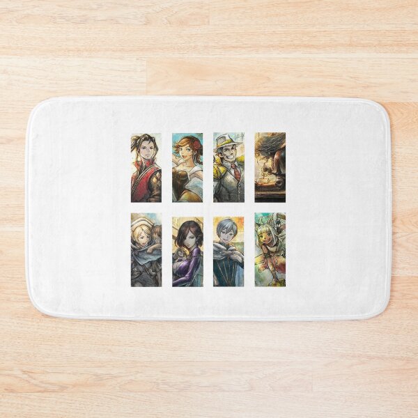 Item preview, Octopath traveler 2 all heroes designed and sold by HelloBujo.