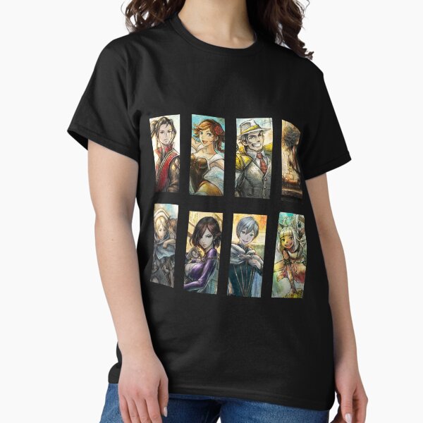 Octopath Traveler T-Shirts for Sale | Redbubble