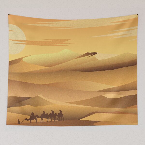 Item preview, Sunset over the desert designed and sold by Sirin99.