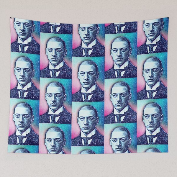 Item preview, Nikolai Gumilev artwork | Nikolai Gumilev Portrait | Nikolai Gumilev Wall Art  designed and sold by Suyogsonar25.