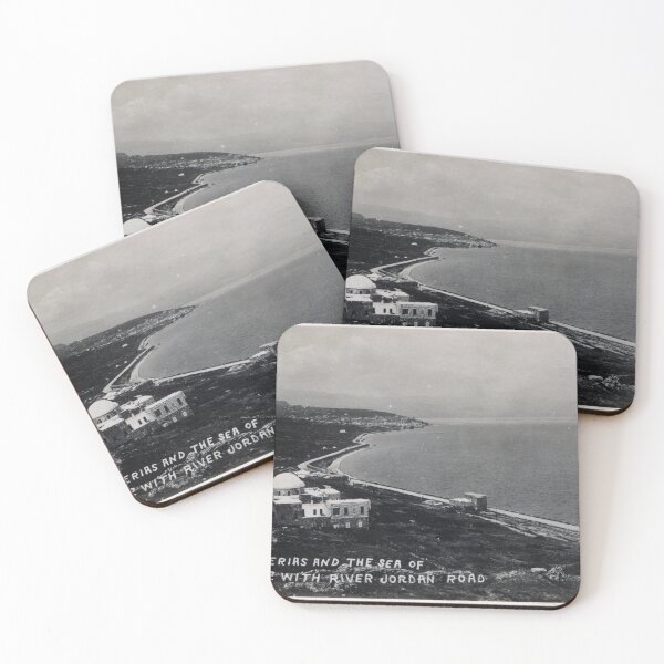 Item preview, Israel TIBERIAS and sea of Gelilee with River Jordan Road 1950 designed and sold by observer11.
