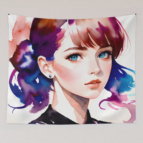Item preview, Colorful Girl designed and sold by JeffNLTK.