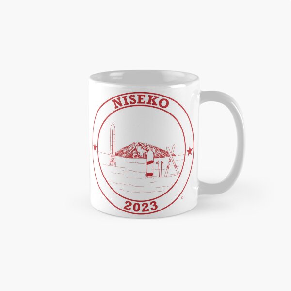 Item preview, Niseko Ski and Board 2023 Red designed and sold by ClaireBillson.