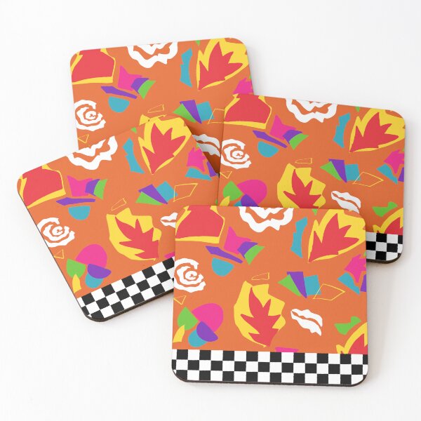 Item preview, Matisse Check Orange designed and sold by MaiZephyr.