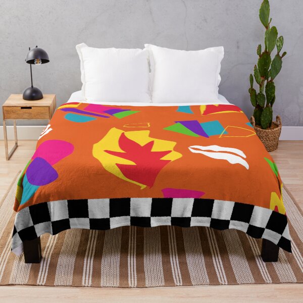 Item preview, Matisse Check Orange designed and sold by MaiZephyr.