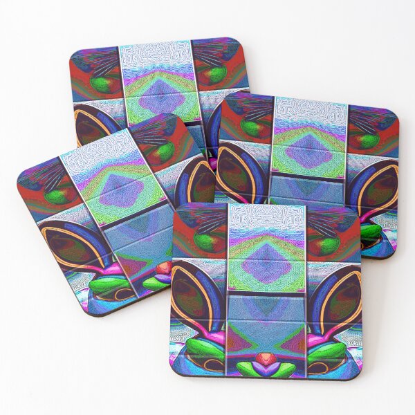 Item preview,  *EASTER BUNNY EGGS BAUHAUS COLORFUL ABSTRACT PAINTING* designed and sold by Ralek.