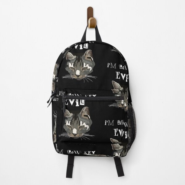Item preview, I'm Low Key Evil Funny Cat designed and sold by mkzmerch.