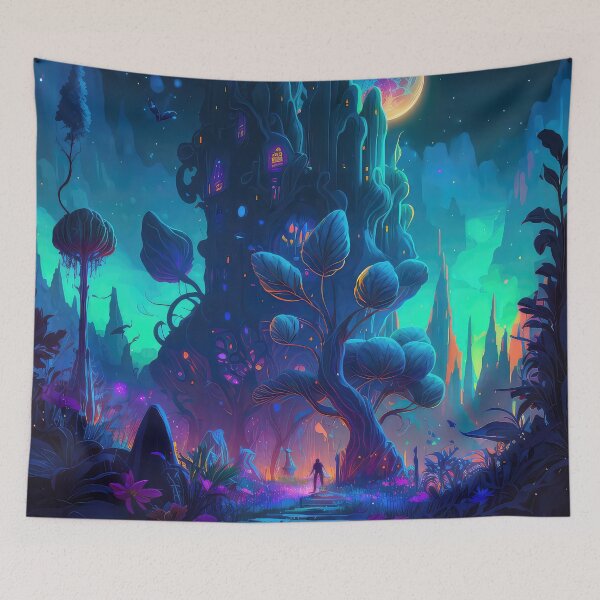 Item preview, Mesmerizing Psychedelic World designed and sold by SeedDesign.