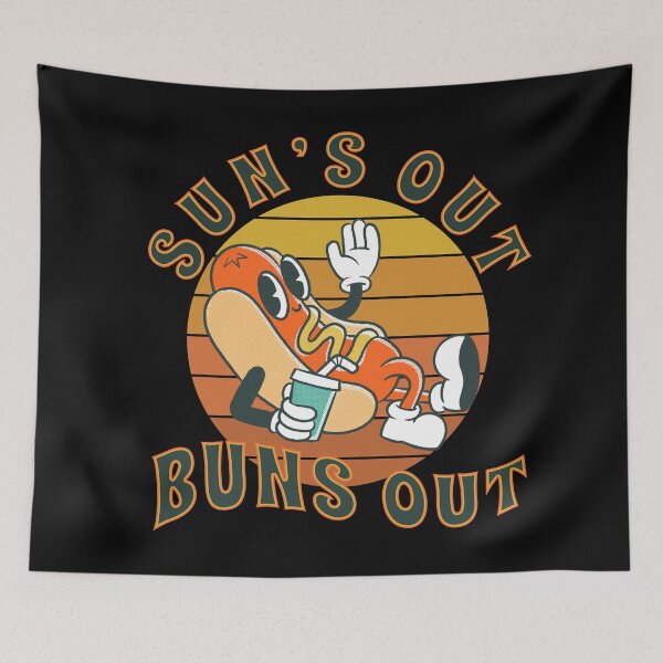 Item preview, Sun's out, buns out designed and sold by onemoremask.