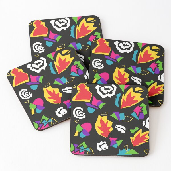 Item preview, Black Matisse Neon Pattern designed and sold by MaiZephyr.