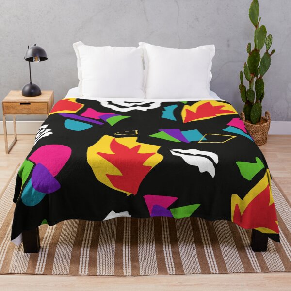 Item preview, Black Matisse Neon Pattern designed and sold by MaiZephyr.
