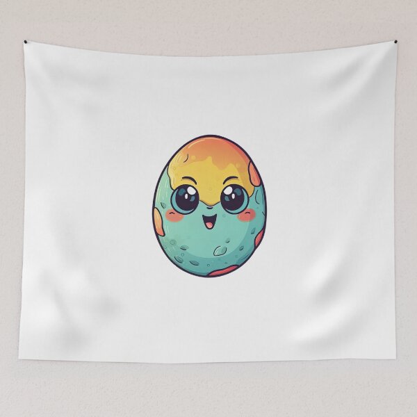 Aperçu de l'œuvre Lovely Colorful Easter Egg créée et vendue par MrBadDream.