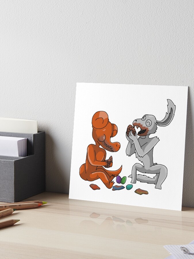 Rainbow Friends Orange & Grey ChocEggs (Easter 2023) Art Board Print for  Sale by Deception The Shadow Dragon