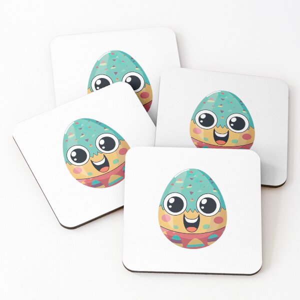 Item preview, Smiling Colorful Easter Egg designed and sold by MrBadDream.
