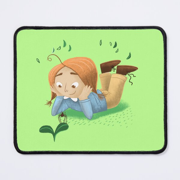 Item preview, Girl happy with a spider designed and sold by jasmineberry.