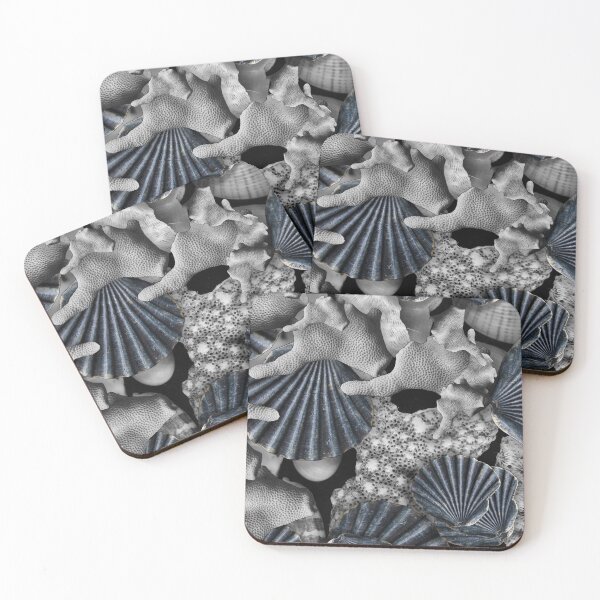Item preview, She Sells Sea Shells in Blue designed and sold by Dreamscape Eclectic .